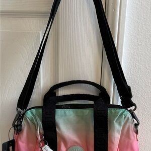 Kipling WICKED Pink and Green Crossbody Bag